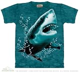 Great White T-Shirt 100% Cotton Short Sleeve Shark Shirt for YOUTHS and TEENS and ADULTS
