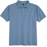 Izod Short-sleeve Windowpane Polo