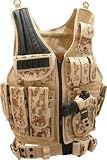 Sporting Goods : Airsoft Vest Holster Desert Digital Camo