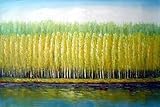 Autumn Goden Aspen Wall Oil Painting 24 x 36 inches Autumn Goden Aspen Wall Oil Painting 24 x 36 inches