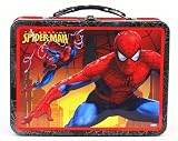  : Spider-Man Spiderman Black And Red Tin Lunch Box