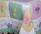 Spring Meadow Twin Quilt with Pillow Sham
