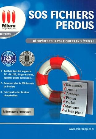 SOS fichiers perdus