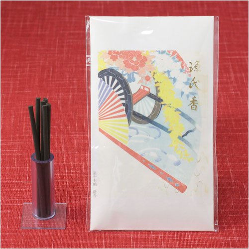 香彩堂 源氏香第17帖 絵合(えあわせ)スティック10本入りのJPEG画像