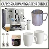 Capresso 13423 Impressa S9 One Touch 96OZ. Platinum Metallic Espresso Machine Bundle With... by Capresso
