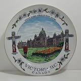 Vintage Victoria, B. C. Canada 9 1/4" Dia. Souvenir Plate
