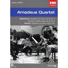 Quatuor Amadeus : Beethoven, Mozart - DVD