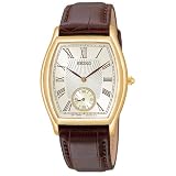 Seiko Mens Brown Leather Strap Watch #SRK008 by Seiko
