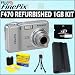 Fujifilm Fuji Finepix F470 (REFURBISHED) 6MP Digital Camera + 1GB Accessory Kit