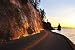 Siwash Rock at Sunset, Stanley Park, Vancouver - 24"W x 16"H - Peel and Stick Wall Decal by Wallmonkeys
