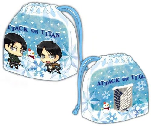 進撃の巨人 ホワイトチョコ入り巾着