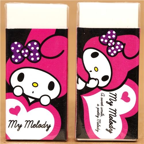 Imagen 2 de Bonita goma kawaii de My Melody con un gran corazón, Japón