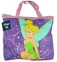 Disney Tinkerbell Girls Pink and Purple Canvas Tote Dance Bag