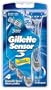 Gillette Sensor 3 Disposable Razors, Triple Blade, 4 razors