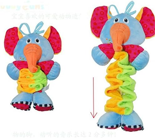 GYBER TM Animal Folding Bell Baby Toys Infant Music Toys Elephant