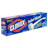 Clorox Toilet Wand, 1 Wand with 6 Disposable Heads Loaded with Cleaner