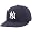 New York Yankees Navy Blue On-Field 59FIFTY Fitted Hat by New Era Select Fitted Cap Size: 6 3/4