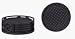 COASTER SET SCROLL BLK