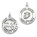 Sterling Silver Antiqued Saint Michael Marine Corp