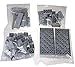 Premium Big Briks Light Gray Basic Builder Set #1 - 84 Pack - Compatible with All Major Large Size Brands - Large Pegs