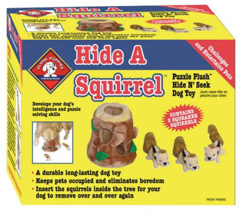 External hard drive:Kyjen PP01056 Hide-A-Squirrel Pet Toy, Large