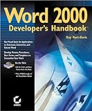 Word 2000 Developers Handbook (Handbook)