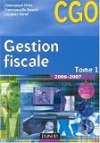 Gestion fiscale BTS CGO : Tome 1