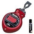Tajima CR201R-P 100 ft. Line Ultra Thin Marking Fast-Wind Chalk Snap-Line w/ 1.4 oz. Black Ink