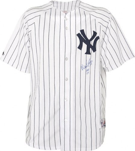 Wade Boggs Autographed Jersey | Details: New York Yankees, Pinstripe, Majestic, HOF 05 Inscription