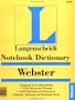 Notebook Webster's Dictionary