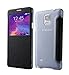 Baseus Galaxy Note 4 Case, [Aerb Primary Series] Big Window View Flip Cover Folio Case for Samsung Galaxy Note 4 5.7