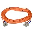 Monoprice Fiber Optic Cable, SC/SC, Multi Mode, Duplex - 15 meter (62.5/125 Type)