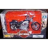Harley-Davidson Die Cast Metal Replica with Plastic Details ~ FXSTS Springer Softail 1999 by Harley-Davidson