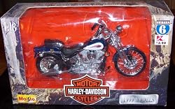 Harley-Davidson Die Cast Metal Replica with Plastic Details ~ FXSTS Springer Softail 1999