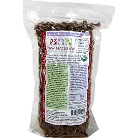 Paw Naturaw Organic, Grass Fed, Raw, Dehydrated Bison Diet, 14 Ounce Bag