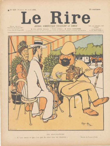 Art Deco Humour What The 1901 Explorers Saw