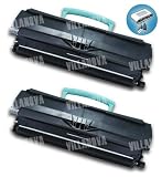 2 PACK: Remanufactured Lexmark E250 (E250,E350,E352 Printers) Toner Cartridge (3,700 Page Yield) - Plus a Super Mini Hi Speed Ultra 4 Port USB 2.0 Hub for Laptop, PC or Mac.