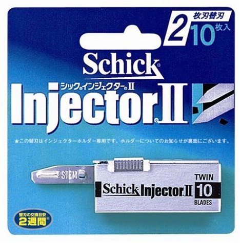 シック インジェクターII替刃(10枚入り)