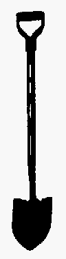 Ace D-Handle Round Point Shovel (7134190)