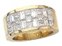 3.10 cttw Invisible Set Band LIFETIME WARRANTY