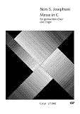 Produkt-Bild: Josephson: Messe in C. Partitur