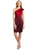 Jax Women's Satin Colorblock Dress