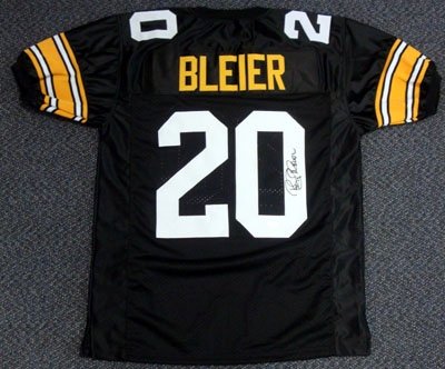Rocky Bleier Autographed/Hand Signed Pittsburgh Steelers Jersey PSA/DNA