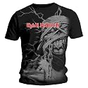 Iron Maiden Giant Mummy Head Mens T-shirt Black