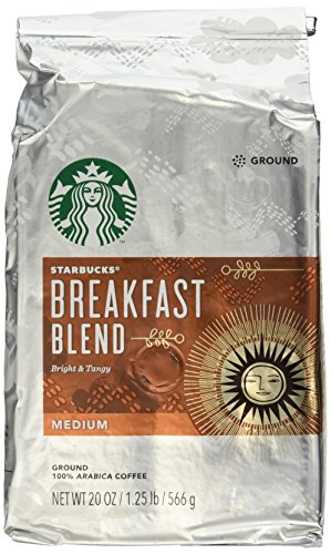 Starbucks Medium Breakfast Blend Ground Coffee 20 oz.