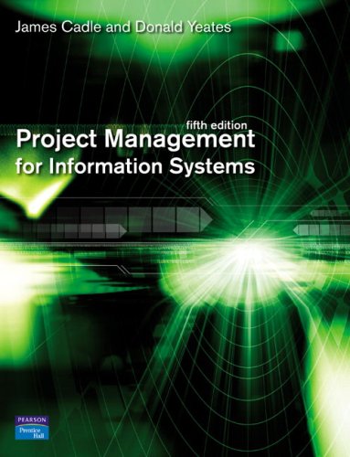 Childrens Toyshop  Books : Project Management for Information Systems