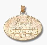St. Louis Cardinals World Series 2006 Logo 3/4 Pendant - 10KT Gold Jewelry