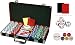 New premium 300 Clay Composite 11.5 gram Dice Poker chips set w/6 Dealer Buttons & 2 Cut Cards
