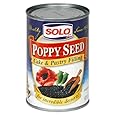 Solo Filling, Poppy Seed, 12.5-Ounce Unit (Pack of 12)