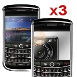 3 Pack Mirror Screen Protector for Blackberry Tour 9630 Niagara